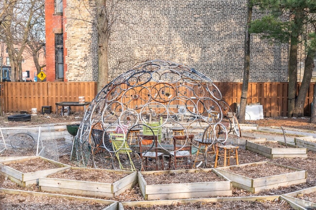 Residents of Sheffield and DePaul can check out the DePaul community Garden.