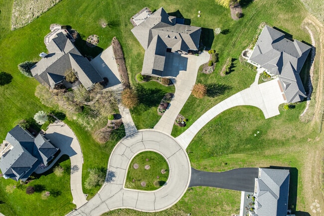 New subdivisions have replaced old homes in Okauchee Lake.