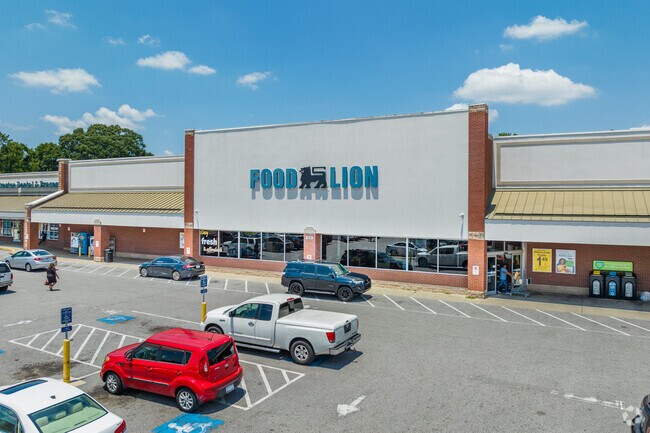 Waylyn residents get all their groceries at the Brentwood Plaza Food Lion in North Charleston.