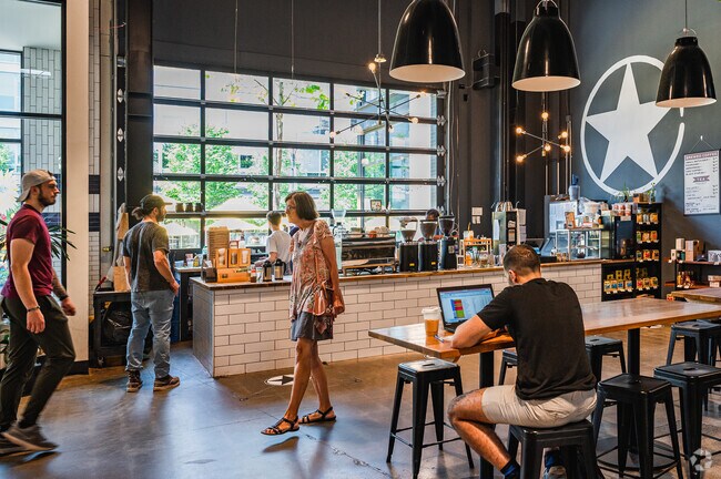 Theres always fresh coffee brewing at Rising Star Coffee Roasters near Shaker Heights.