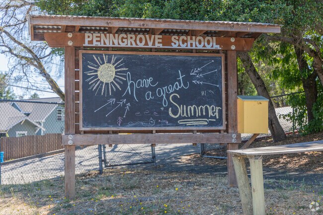 Penngrove School is central to the Penngrove community, serving as a hub for events and lifestyle.