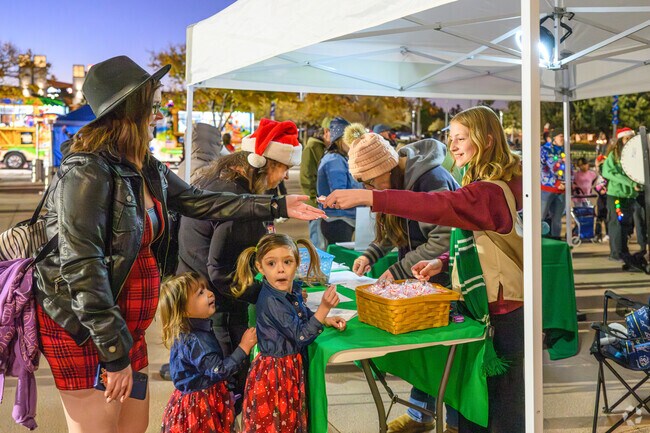 The Mesa residents are dazzled by Christmas magic at the annual Tree Lighting Ceremony event hosted by Hesperia Civic Plaza Park.