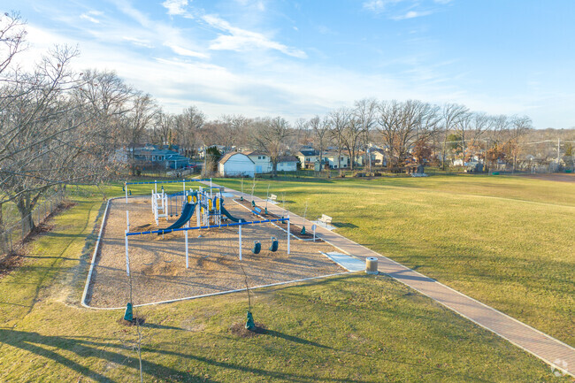 Your kids will never want to leave the playground at Edgewood Elementary School.