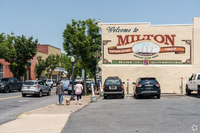 Milton was the birthplace of four different Delaware governors and one who was governor of Wyoming.