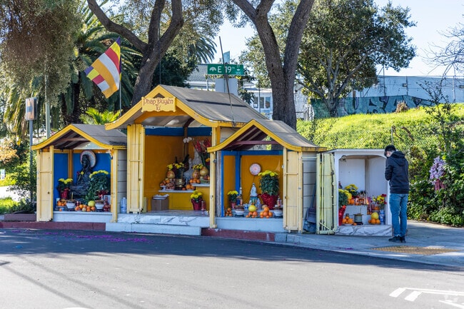 Clinton neighborhood's buddha shrine has helped bring peace and tranquility to the neighborhood.