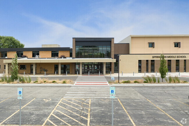 Springman Middle School is part of Glenview Community Consolidated District 34.