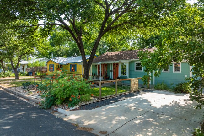 Skyview features colorful bungalows with vibrant, eye-catching designs.