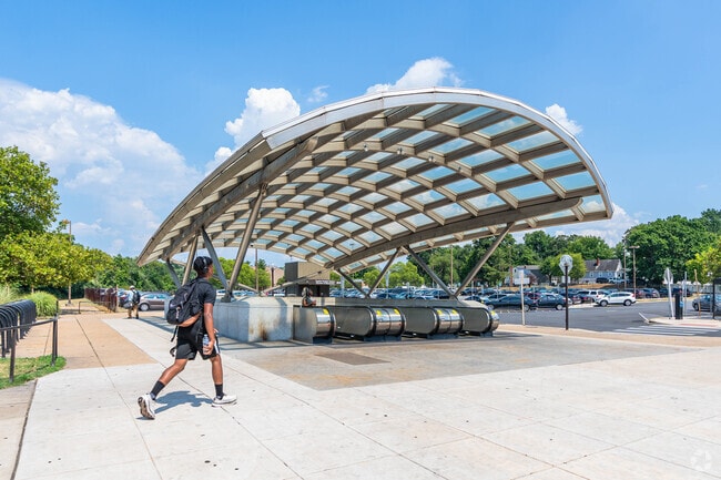 Coral Hills residents start their commutes at the Capitol Heights Metro Station.