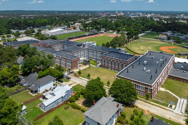 The Academy of Richmond County in Augusta has a large campus.