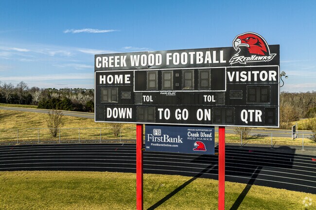 Creek Wood High School is a public school near Charlotte.