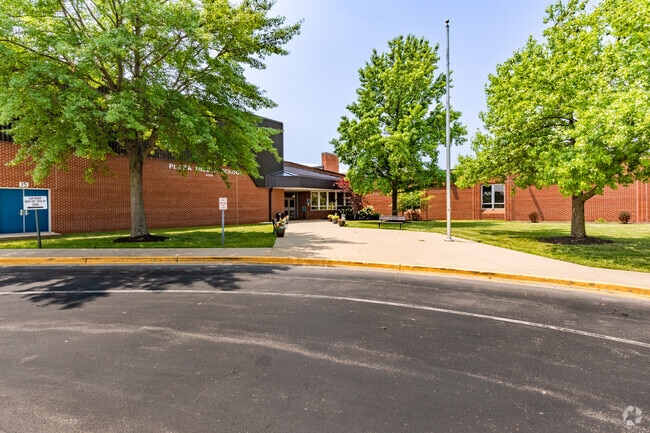 Plaza Middle School Main Entrance