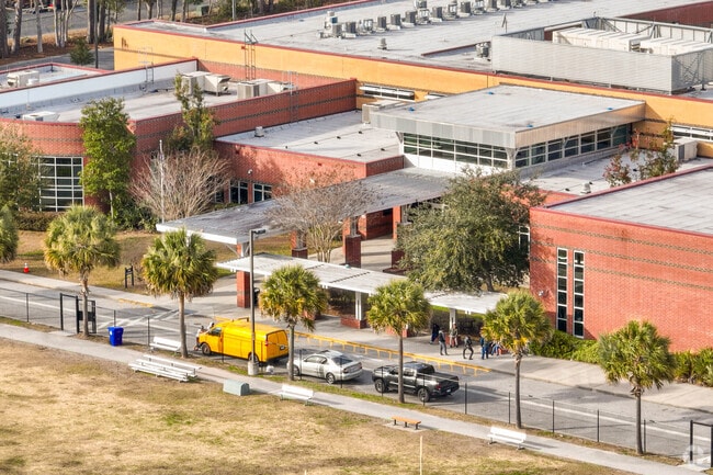 Drop off is easy at Haut Gap Middle School.