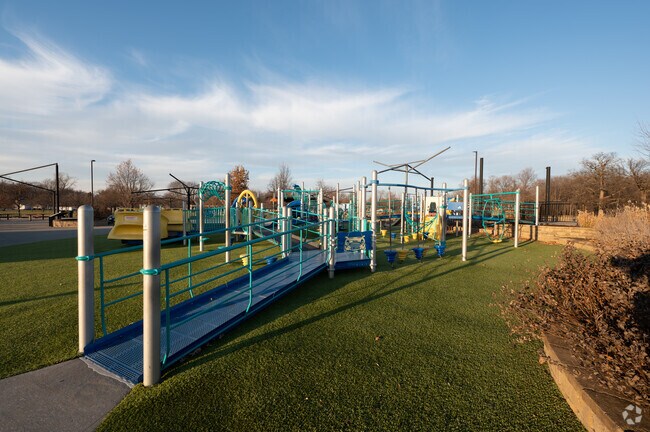 Taylor's Dream, located at Kreager Park, near Blackhawk, includes splashpad and playground.