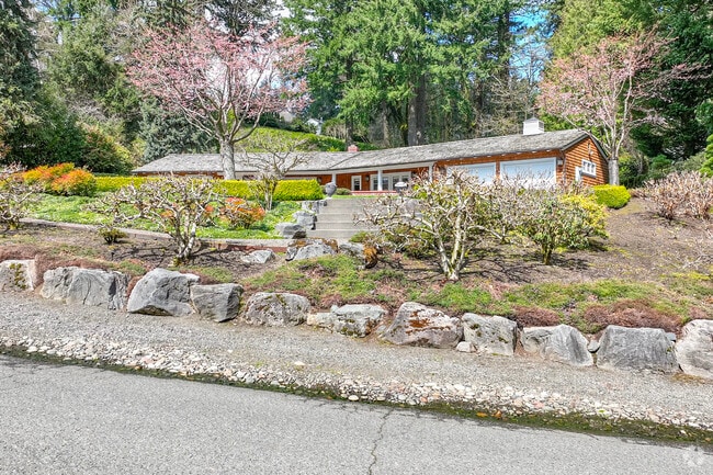 Intricately Landscaped Yards in Sylvan-Highlands Portland.