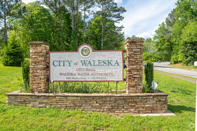 Waleska is a small town north of Canton, GA named after a local Cherokee chief's daughter.