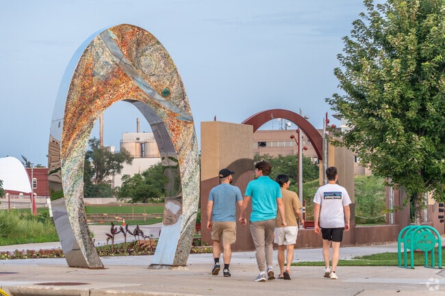 The Cedar River walking path offers a peaceful escape with stunning waterfront views.