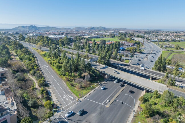 SR84 is a state highway that connects Newark to San Francisco via the Dumbarton Bridge.