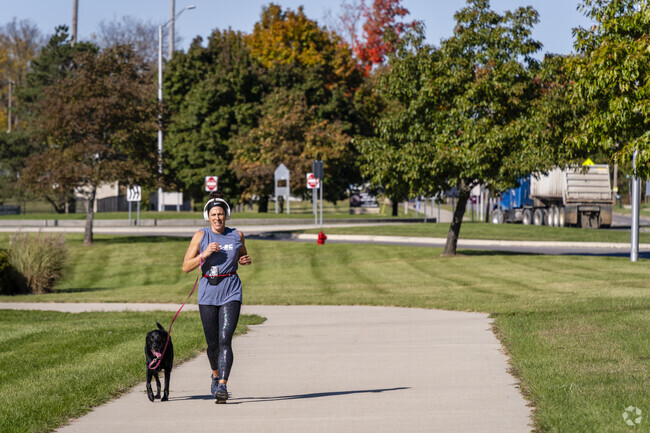 Parkside has plenty of places to take your dogs for a jog.