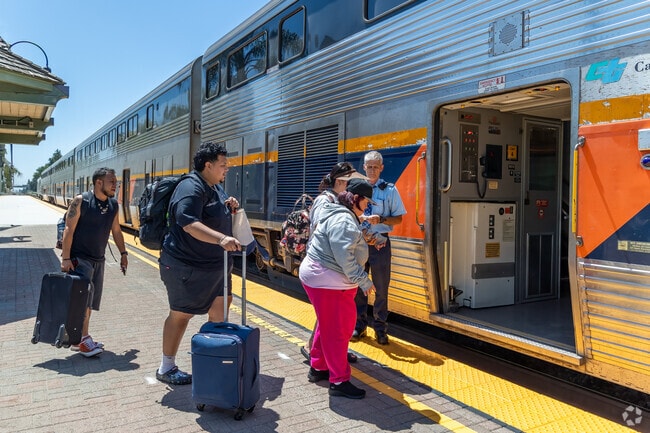 Hayward Amtrak Station is walking distance from Burbank.