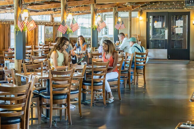 Nash's has a large dining room.