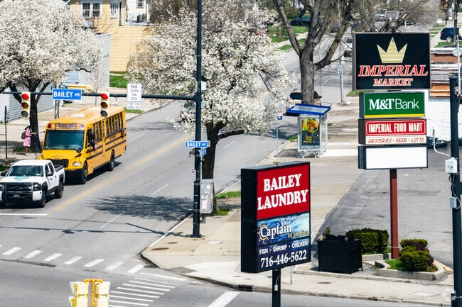 Cleveland Hill has its own shopping infrastructure, so locals don't need to leave the area.