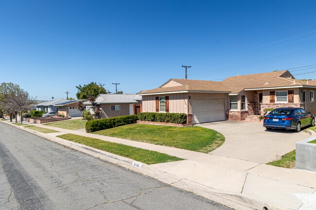 Single story ranch homes make up the majority of housing in Allied Gardens.