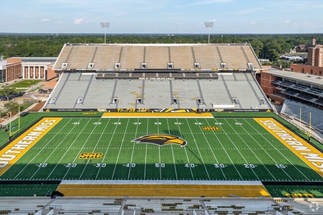 The University of Southern Mississippi is conveniently located by University Heights.