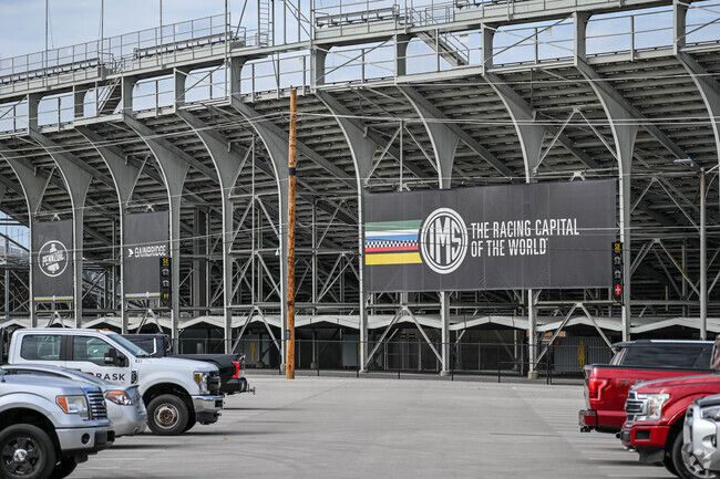 Brickyard Crossing is a golf course that features several holes inside the famous IMS.