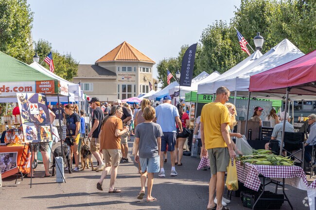 All summer long locals flock the Perkasie Farmers Market.