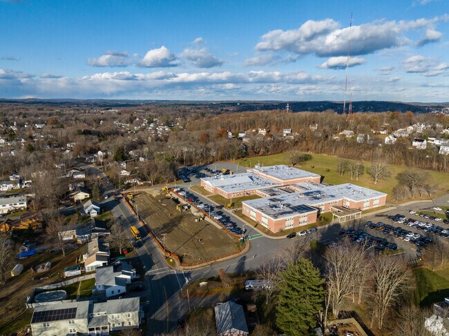 The Consentino Middle School in Haverhill, Massachusetts serves grades six through eight.