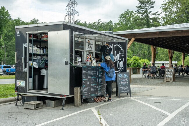 There are also plenty of food trucks in Penrose, NC.