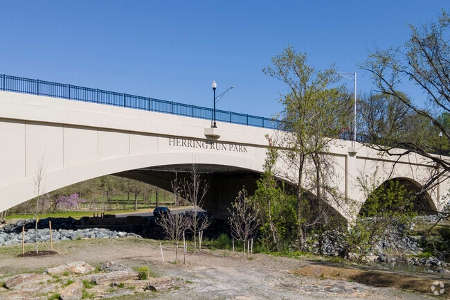 Herring Run Park is 375 acres of woodlands next to Belair-Edison.