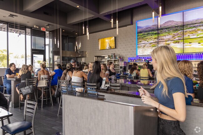 Blue Wasabi is a go-to happy hour restaurant at SanTan Village.