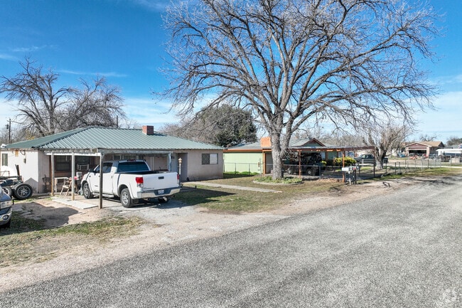 Grape Creek residents enjoy quiet streets and large yards.