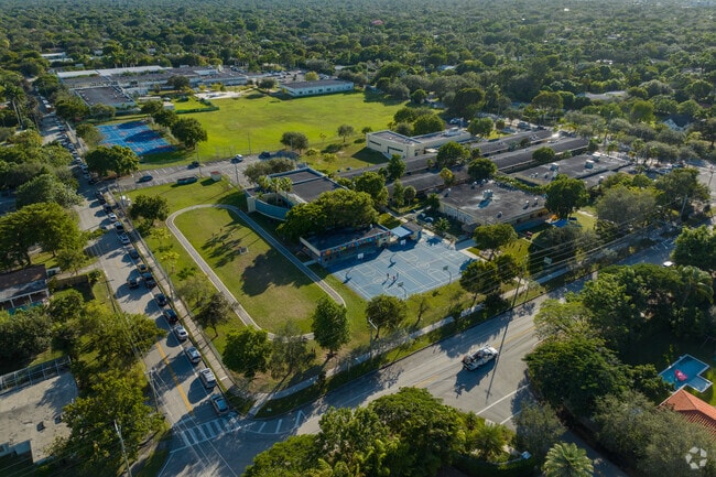 Palmetto Elementary School is located on a spacious campus in Pinecrest, FL.
