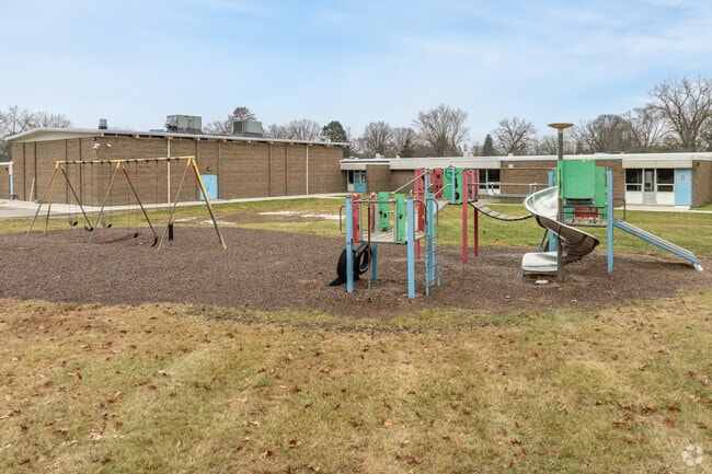 Morris Adler Elementary School playground.