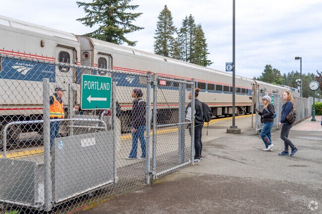 About 6 miles out, Jubilee residents can use the Centennial Station to use buses and the Amtrak.