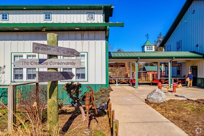 The Creature Conservancy is a public nonprofit zoological organization in Travis Pointe.