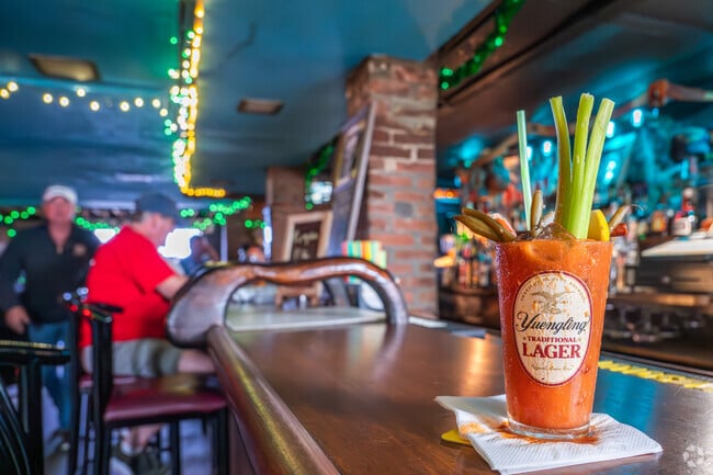 Start your Sunday with the award-winning bloody marry from Jo’s Nautical Bar in Telegraph Hill.