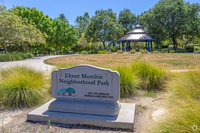 Elmer Murchie Park is a quiet neighborhood park in Merced.