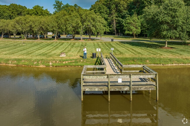 Hester Park near Lamrocton offers several piers for fishing or just peaceful relaxation.