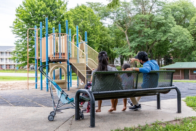 Henry Park is a favorite outdoor space for local families.