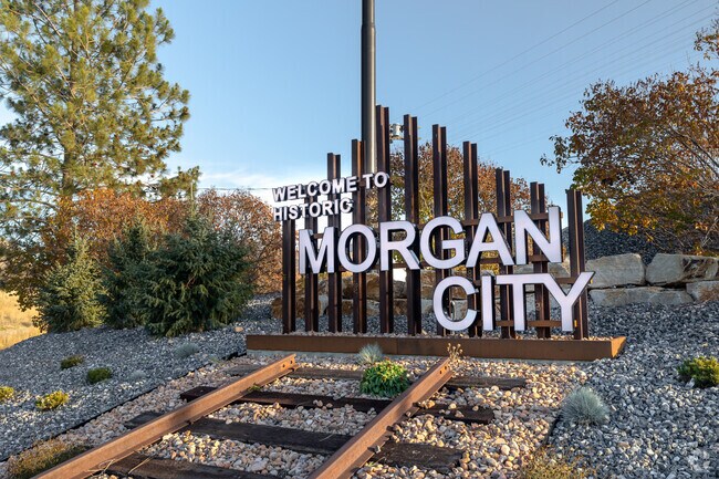 Welcome to Morgan City sign adds character near the town entrance.