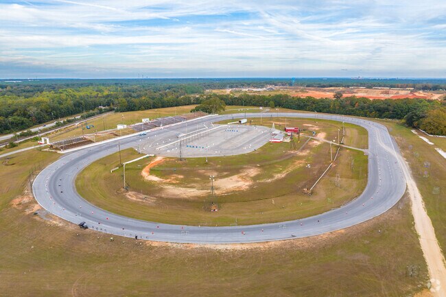 Westfield is a short drive from Mobile International Speedway.