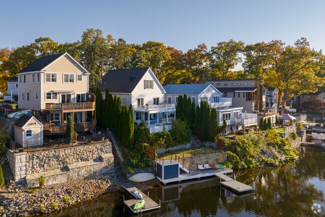 You can dock your boats right in your backyard in Edgemere neighborhood.