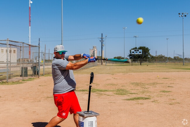 The baseball field at Mackenzie Park is a well-maintained space for sports enthusiasts.