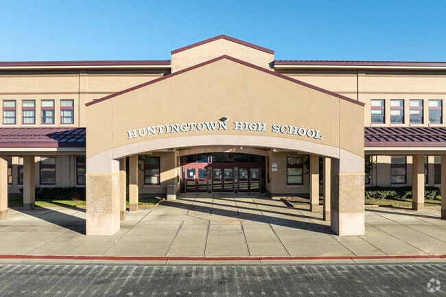 Huntingtown High School tops the county's school rankings.