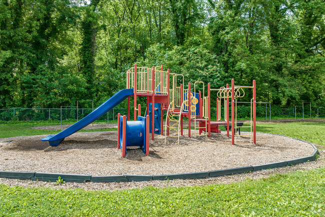 Kirkman Park Elementary has a colorful playground.
