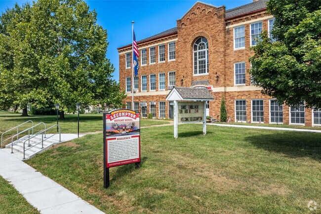 Lecompton is home to the Constitutional Hall State Historic Site.