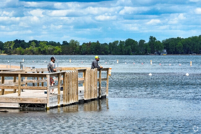 Becker has many nearby lakes and rivers for fishing.